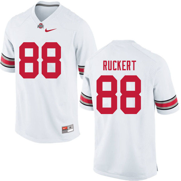 Men #88 Jeremy Ruckert Ohio State Buckeyes College Football Jerseys Sale-White